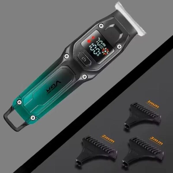 V-964 - ماكينة حلاقة كهربائية احترافية للرجال - قابلة للشحن - متعددة الرؤوس - Image 5