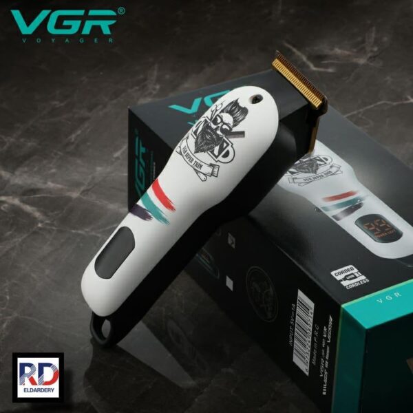 V-971 - ماكينة حلاقة كهربائية احترافية. قابله للشحن للرجال - Image 2