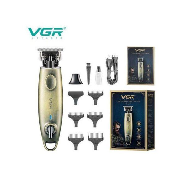 V-978 - ماكينة حلاقة وتشذيب اللحية للرجال قابلة للشحن - احترافية متعددة الرؤوس - Image 5