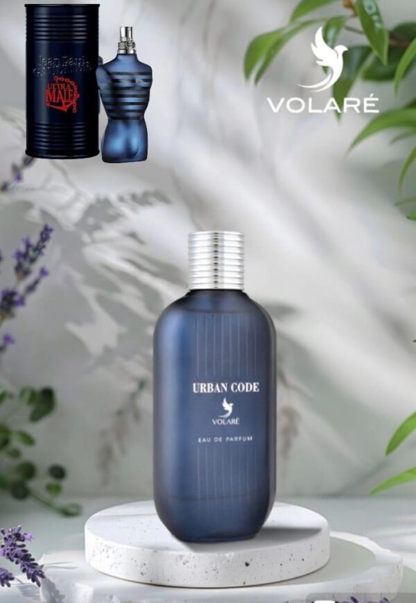 VOLARÉ عطر أوربان كود أو دو برفيوم للرجال - رائحة خشبية حارة مع الفانيليا والباتشولي - Image 3