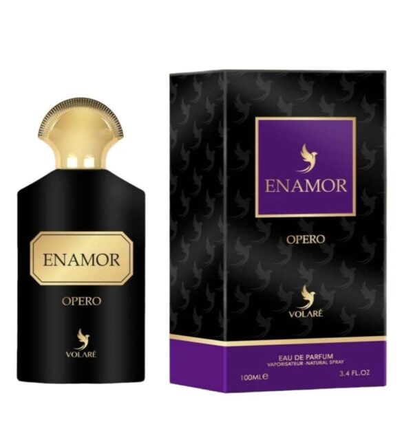 VOLARÉ عطر إينامور أوبيرو او دو برفيوم للنساء - رائحة العود والمسك الفاخرة