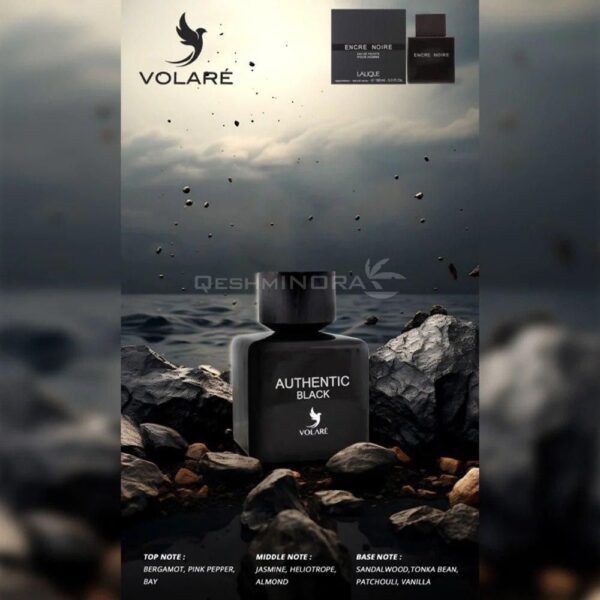 VOLARÉ عطر Black Oud للرجال - تركيز عالي من العود الاسود والعنبر - Image 4
