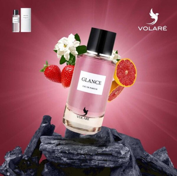VOLARÉ عطر جلانس أو دو برفيوم للنساء - رائحة الورد والياسمين الفاخرة - Image 3