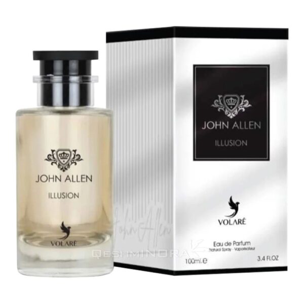 VOLARÉ عطر جون ألين الوجين أو دو برفيوم للرجال - رائحة خشبية شرقية فاخرة - Image 2