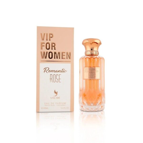 Romantic Floral Perfume for Women - VOLARÉ Eau de Parfum with Pink Pepper & White Musk
