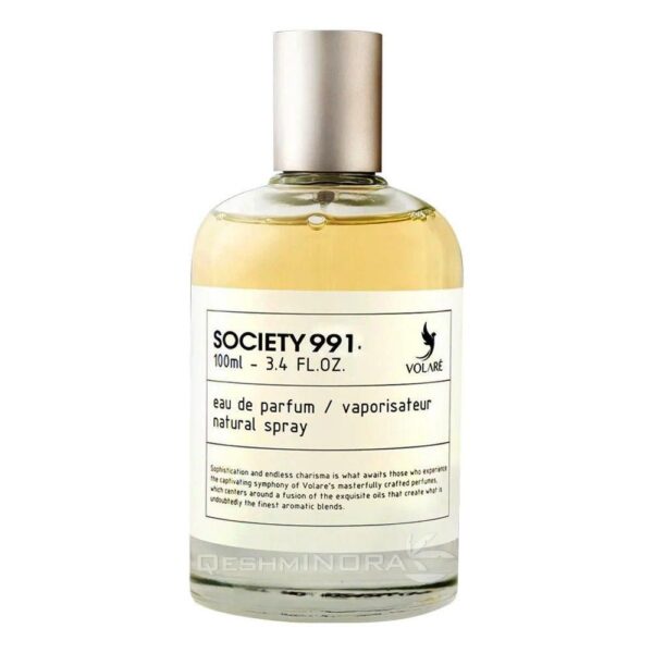 VOLARÉ عطر سوسيتي او دو برفيوم 991 - رائحة الزعفران والعنبر الفاخرة للجنسين