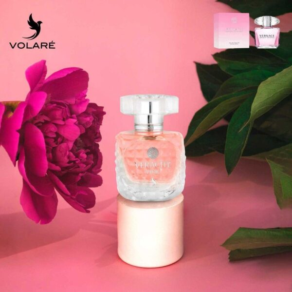 VOLARÉ عطر فيراسيت بينك او دو برفيوم للنساء - رائحة الفانيليا والياسمين العطرية - Image 3