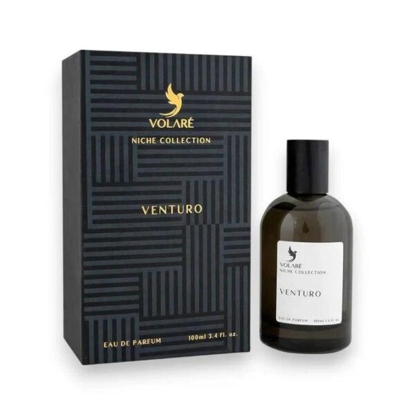 عطر VOLARÉ فينتورو للرجال والنساء - نيش او دو برفيوم فولاري برائحة الزعفران والعود الفاخرة