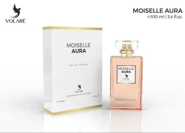 VOLARÉ عطر مويزيل أورا او دو برفيوم للنساء - برتقالي فلورال مع المسك الأبيض والفانيليا - Image 2