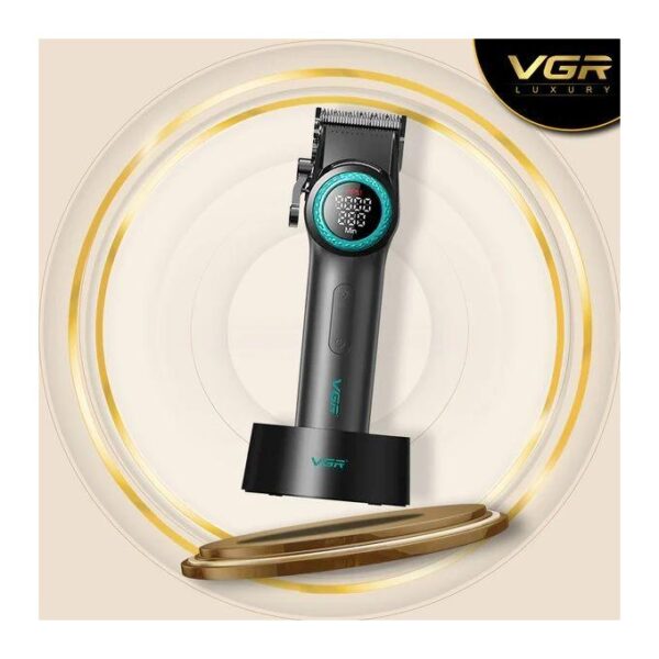 ماكينة حلاقة كهربائية احترافية للرجال V-001 - شفرات دقيقة وسريعة للاستخدام اليومي - Image 3