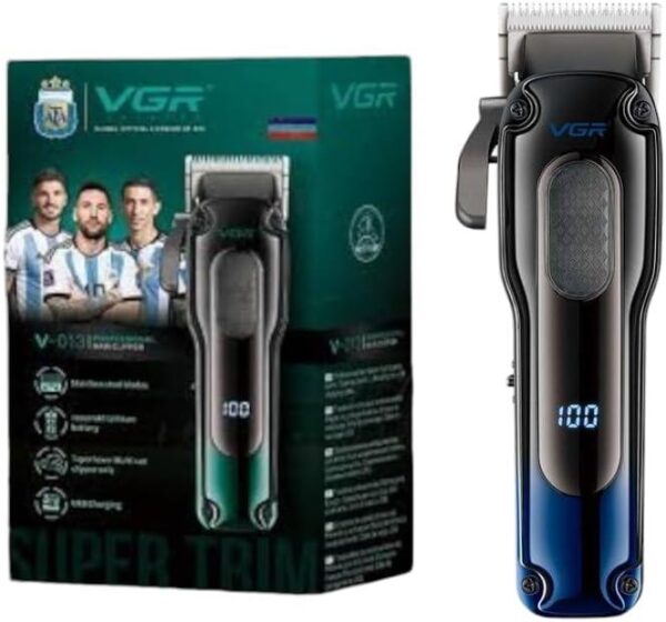 V-013 ماكينة حلاقة كهربائية احترافية للرجال - قابلة للشحن بتقنية قص دقيقة - Image 5