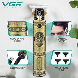 V-083 ماكينة حلاقة كهربائية احترافية للرجال - قابلة للشحن بتقنية قص دقيقة