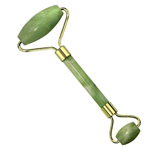 أداة جاد رولر الأصلي وجوا شا jade roller gua sha set - Image 6