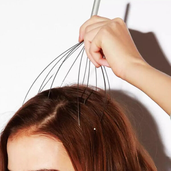 اداة تدليك فروة الراس اليدوية لتنشيط الدورة الدموية scalp massager brush - Image 3