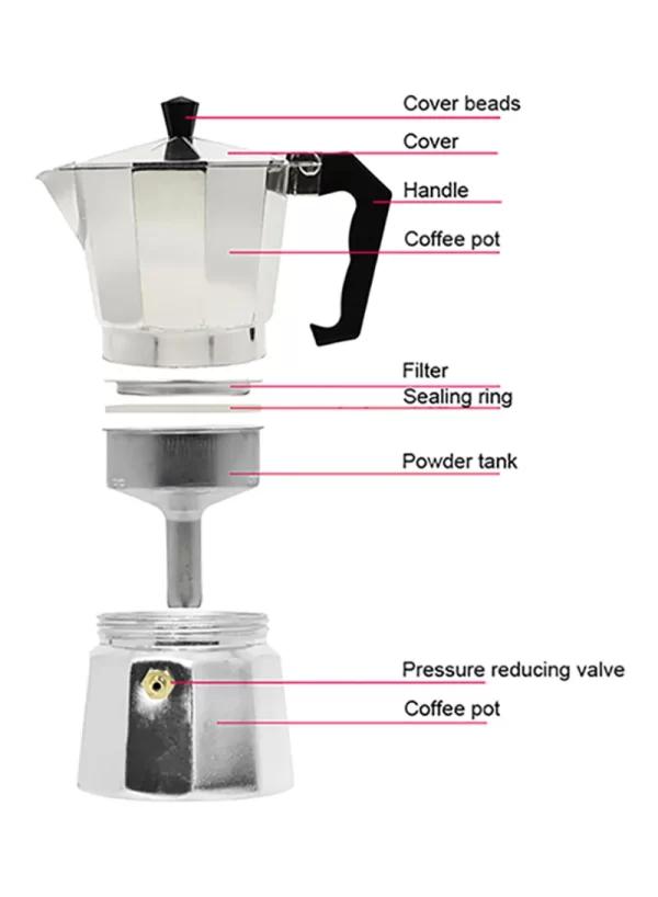 براد اسبريسو لصنع القهوة espresso maker - Image 6