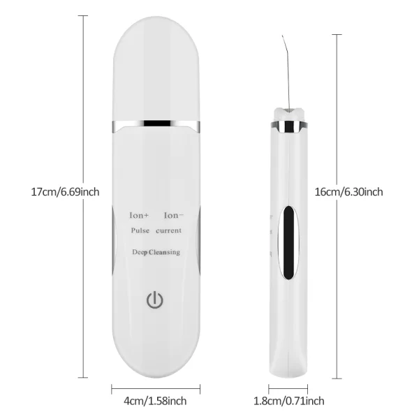 جهاز التراسونيك للبشرة والوجه 3 × 1 Ultrasonic & EMS Infrared & radio waves - Image 3