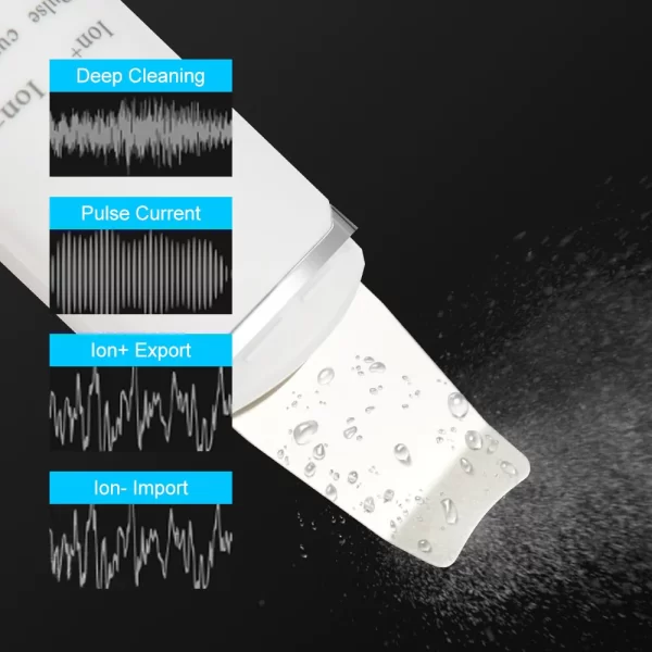 جهاز التراسونيك للبشرة والوجه 3 × 1 Ultrasonic & EMS Infrared & radio waves - Image 5