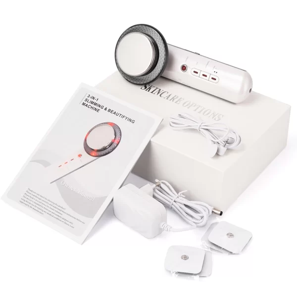جهاز كافيتيشن منزلي التراسونيك للتخسيس 3 فى 1 وللعناية بالبشرة Ultrasonic Cavitation Beauty and Skin Care with EMS - Image 6