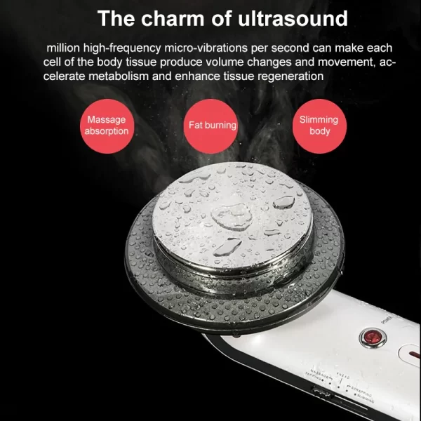 جهاز كافيتيشن منزلي التراسونيك للتخسيس 3 فى 1 وللعناية بالبشرة Ultrasonic Cavitation Beauty and Skin Care with EMS - Image 7