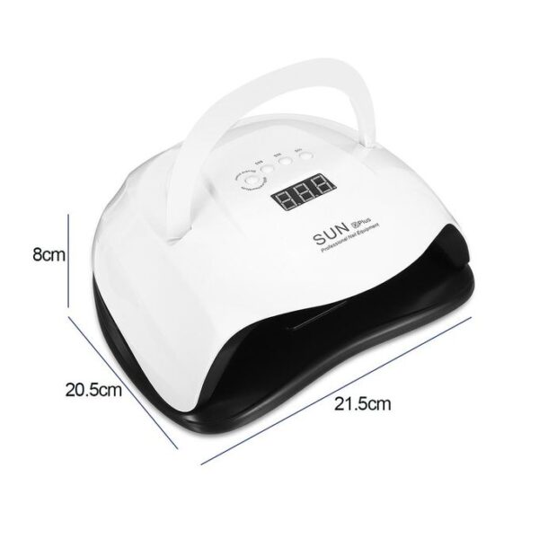 جهاز تجفيف طلاء الاظافر sun Professional Uv Led Timer Nail Dryer - 126 W - Image 7