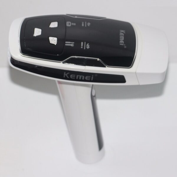 Kemei KM-6812 Hair Removal Laser Epilator جهاز ليزر لازالة الشعر الدائم بالليزر الفوتون النبضي- 20000 ألف نبضة - Image 5