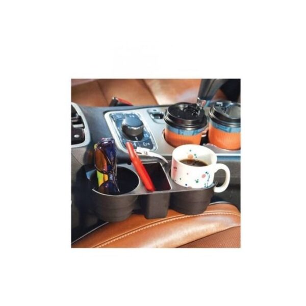 حامل اكواب للسيارة Car Cup Holder & Tray Organizer - Image 3