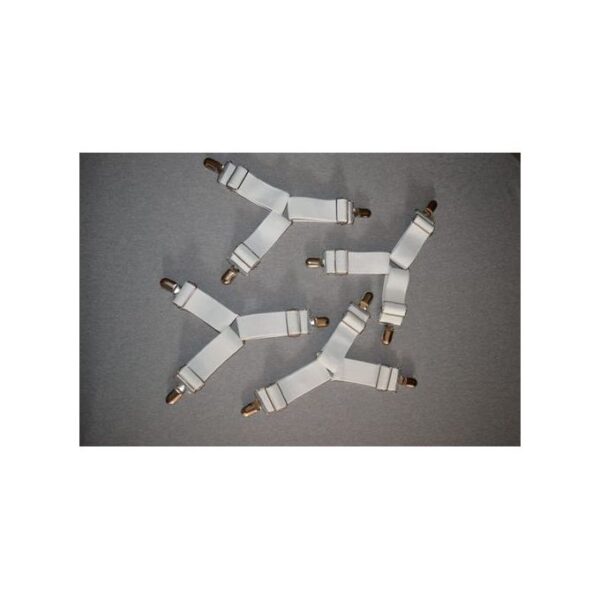 حزام فرد ملايات السرير مثبت الملايات 4 قطع Rofy Sheet Grippers - Image 4