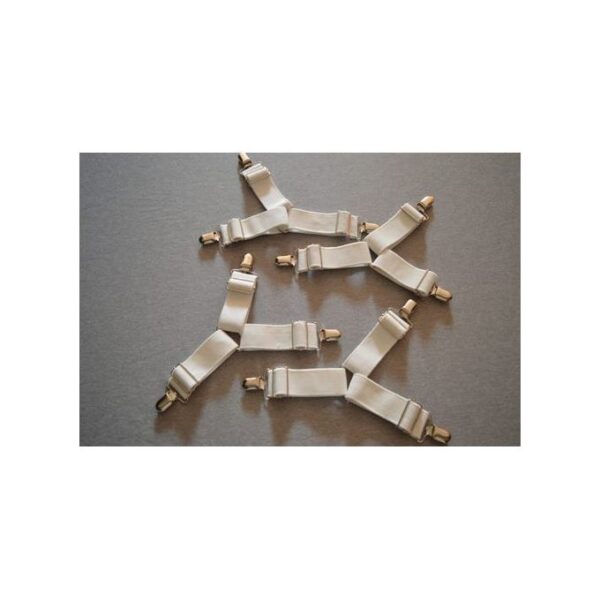 حزام فرد ملايات السرير مثبت الملايات 4 قطع Rofy Sheet Grippers - Image 2