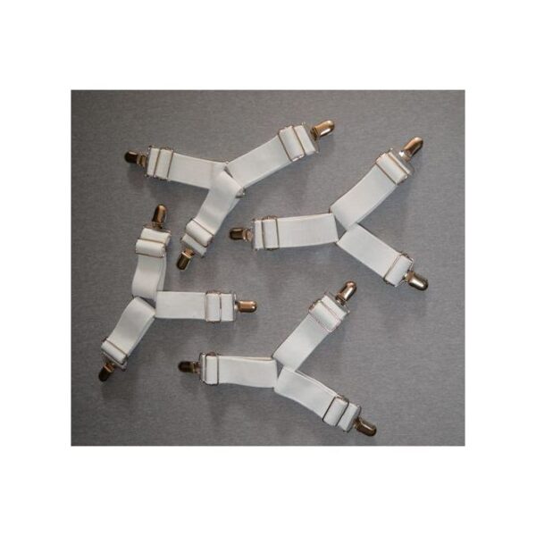 حزام فرد ملايات السرير مثبت الملايات 4 قطع Rofy Sheet Grippers - Image 6