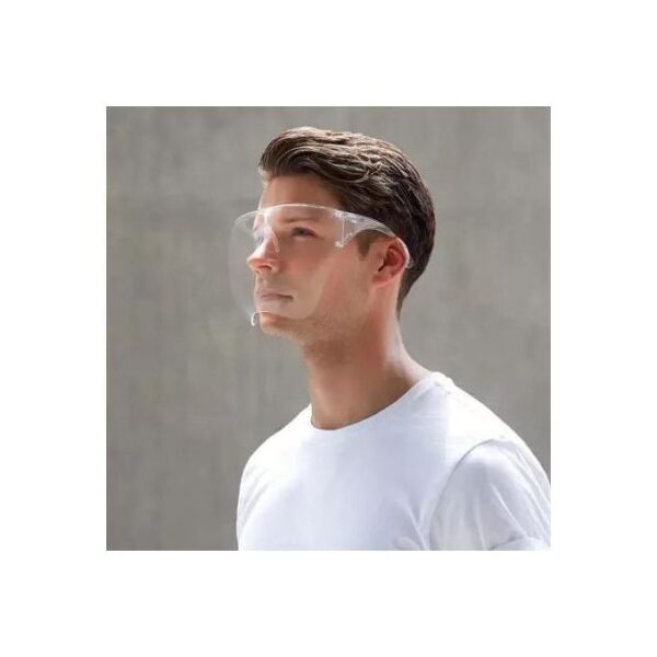 فيس شيلد face shield full mask قناع طبى واقى شفاف لحماية الوجه - Image 2