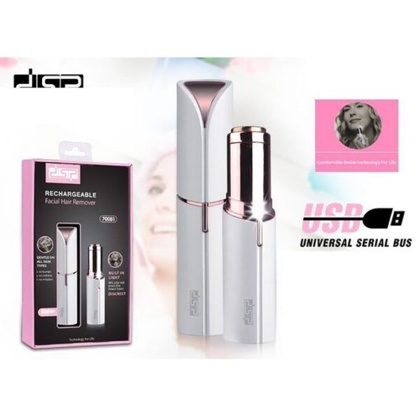 قلم ازالة الشعر النسائي Dsp Mini Electric Painless Hair Removal Pen - Image 2