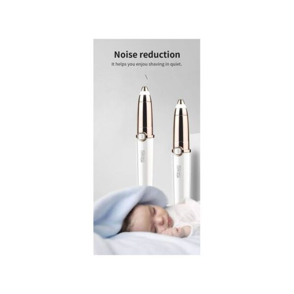 قلم ازالة شعر الحواجب بدون ألم Dsp Electric Eyebrow Hair Remover Painless Eyebrow Trimmer - Image 3