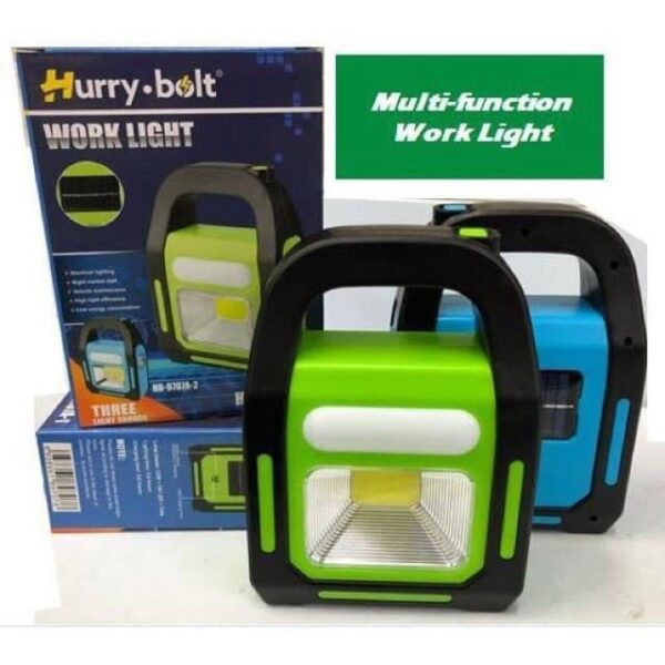 اشتري Hurry Bolt كشاف طوارئ شحن كهرباء والطاقة الشمسية ليد - Image 2