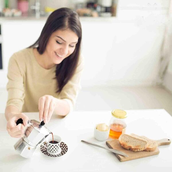 كنكة قهوة اسبريسو ٦ كوب Espresso Maker - 6 Cups - Image 2