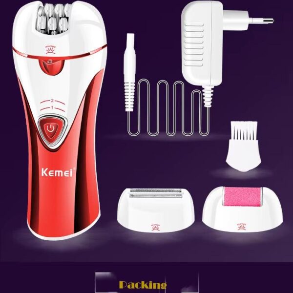ماكينة إزالة الشعر من كيمي KM-1207 للنساء - إزالة الشعر من الجذور بدون ألم - Image 3