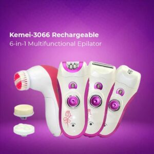 ماكينة كيمي KM-3066 لإزالة الشعر من الجسم والوجه - تقنية إزالة الشعر من الجذور
