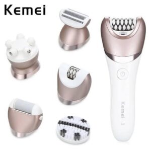 ماكينة كيمي KM-8001 لإزالة الشعر من الجسم والوجه - تقنية متطورة لنعومة طويلة الأمد