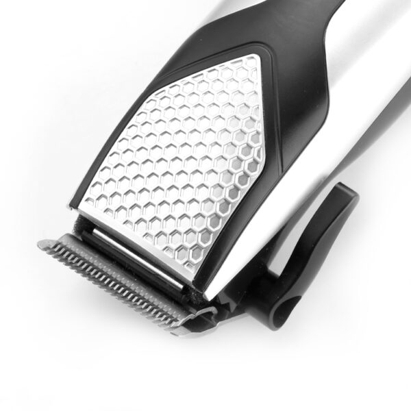 ماكينة حلاقة كيمي 4640 - Kemei KM-4640 Professional Hair Clipper – Silver - Image 3