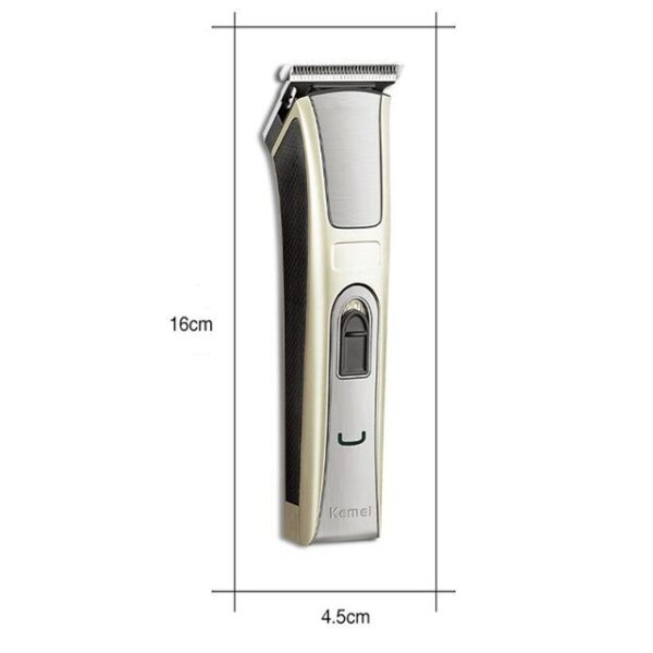 ماكينة حلاقة كيمي 5017 لحلاقة الشعر والذقن بدون ضجيج للصغار والكبار kemei km-5017 Electric Shaver - Image 2