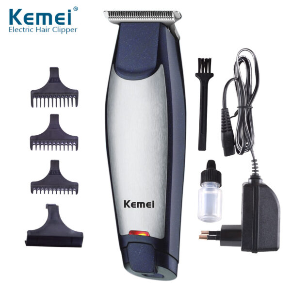ماكينة حلاقة كيمي للشعر والذقن - Kemei Km 5021 Wet And Dry Hair Trimmer For Men - Image 3
