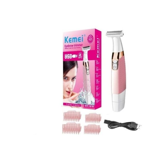 Kemei KM-1900 ماكينة حلاقة كيمي للنساء للجسم والوجه - Image 3