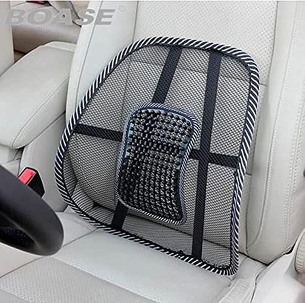 مسند ظهر للسيارة والمكتب لآلام الظهر  - car & office chair seat cushion - Image 5