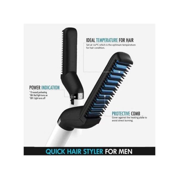 مشط الشعر الحراري للرجال - Beard & Hair Straightener - Image 6