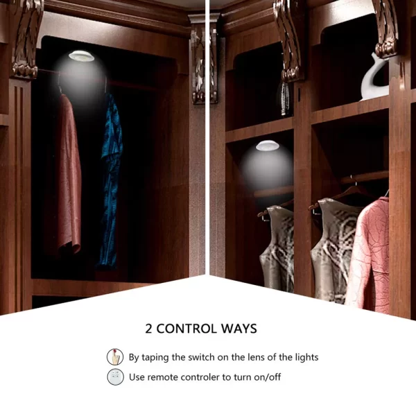 مجموعة مصابيح LED بجهاز تحكم عن بعد من 3 قطع LED Light With Remote Control Set Of 3 - Image 4