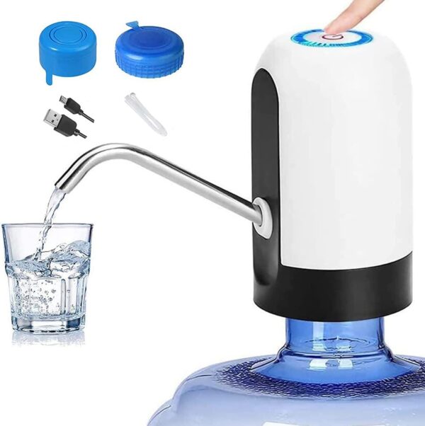 مضخة زجاجات بالبطارية USB electronic water pump - Image 5