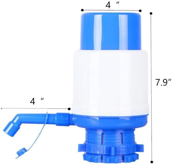 مضخة مياه يدوية صغيرة للمنزل والرحلات Drinking Manual Water Pump - Image 4
