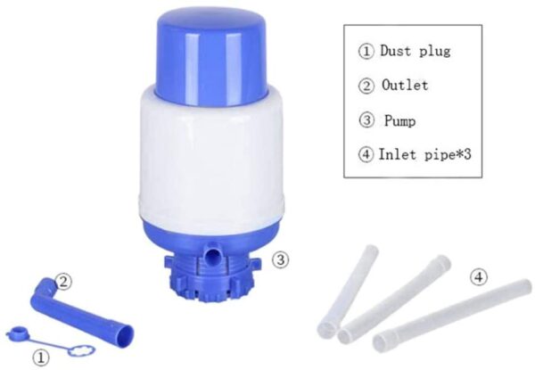 مضخة مياه يدوية صغيرة للمنزل والرحلات Drinking Manual Water Pump - Image 5