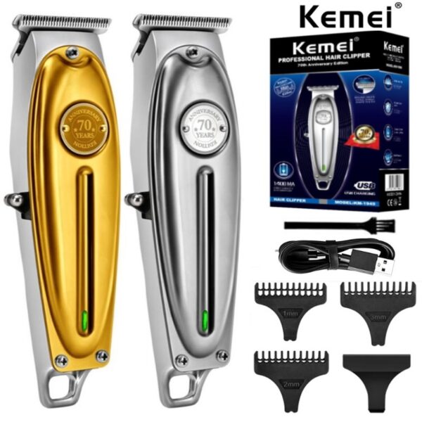 مكنة حلاقة الشعر كيمي 1949 السوبر Kemei KM-1949 One Blade For Men Face Shaver - Image 4
