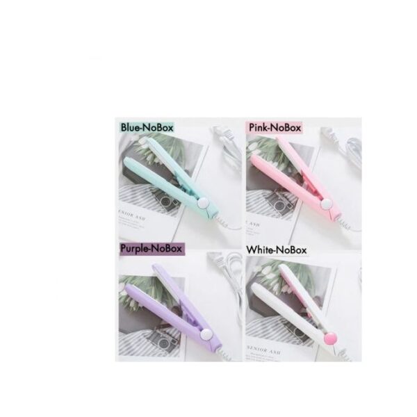 مكواة شعر صغيرة ميني لفرد الشعر درجة حرارة 374 فهرنهايت Mini Hair Straightener - Image 4