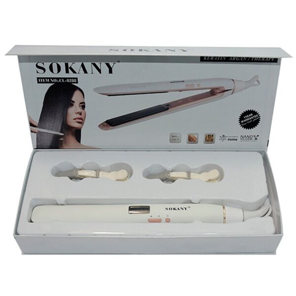 Sokany Cl-8288 مكواة فرد الشعر سوكاني بتقنية النانو المضادة للبكتيريا 750فهرنهايت - Image 5
